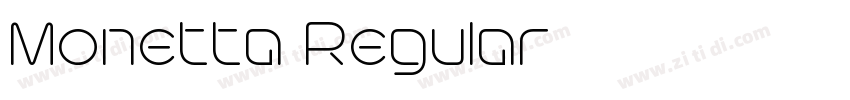 Monetta Regular字体转换 Monetta Regular字体转换
